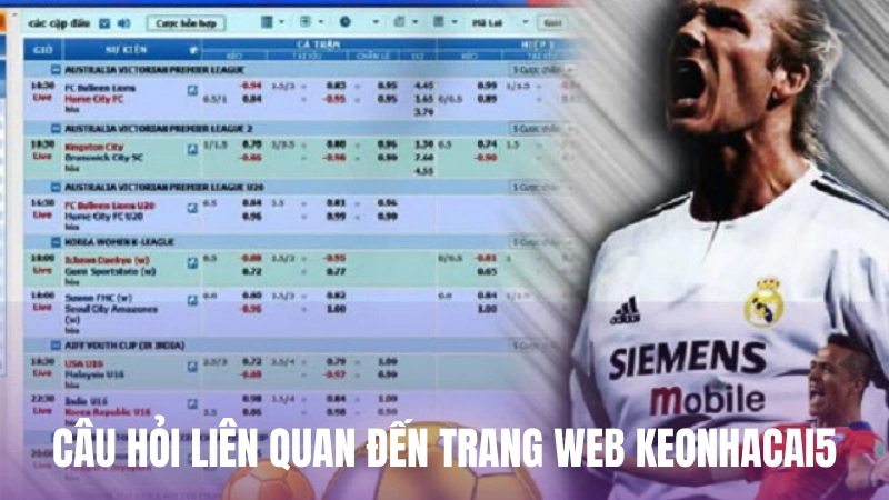 Câu hỏi liên quan đến trang web Keonhacai5